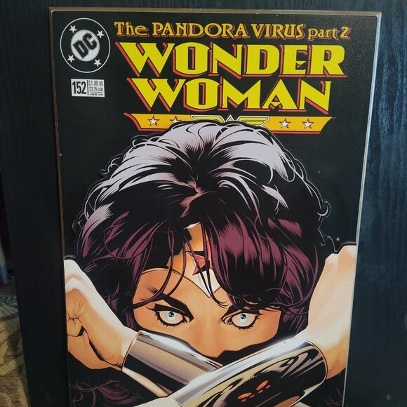 DC COMICS Wonder Woman wall art, authentic, Wooden Print - Picture 4 of 4